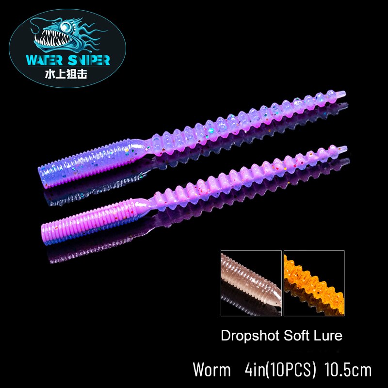 Water Sniper   Soft Worm Lures 105mm 3.2g ö..
